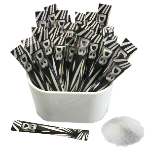 Sucre blanc en poudre - buchettes siglés D8 (x100)