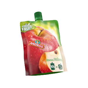 Compote pomme nature (gourde) 90g