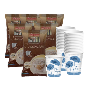 Cappuccino noisette en kit 300 boissons