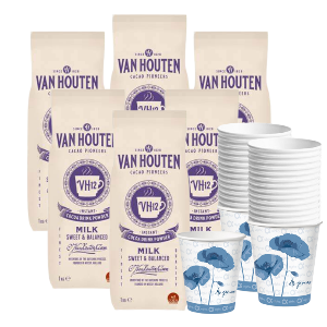 Chocolat Van Houten en Kit 300 boissons