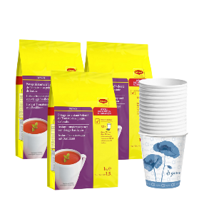 Potage tomates basilic en Kit 300 boissons