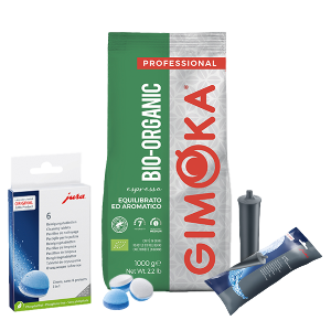 Kit Jura 6 Kg café grains Gimoka BIO